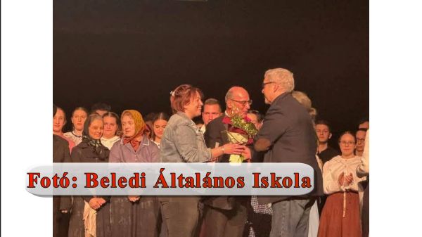 A beledi színjátszók a soproni Petőfi Színházban léptek fel